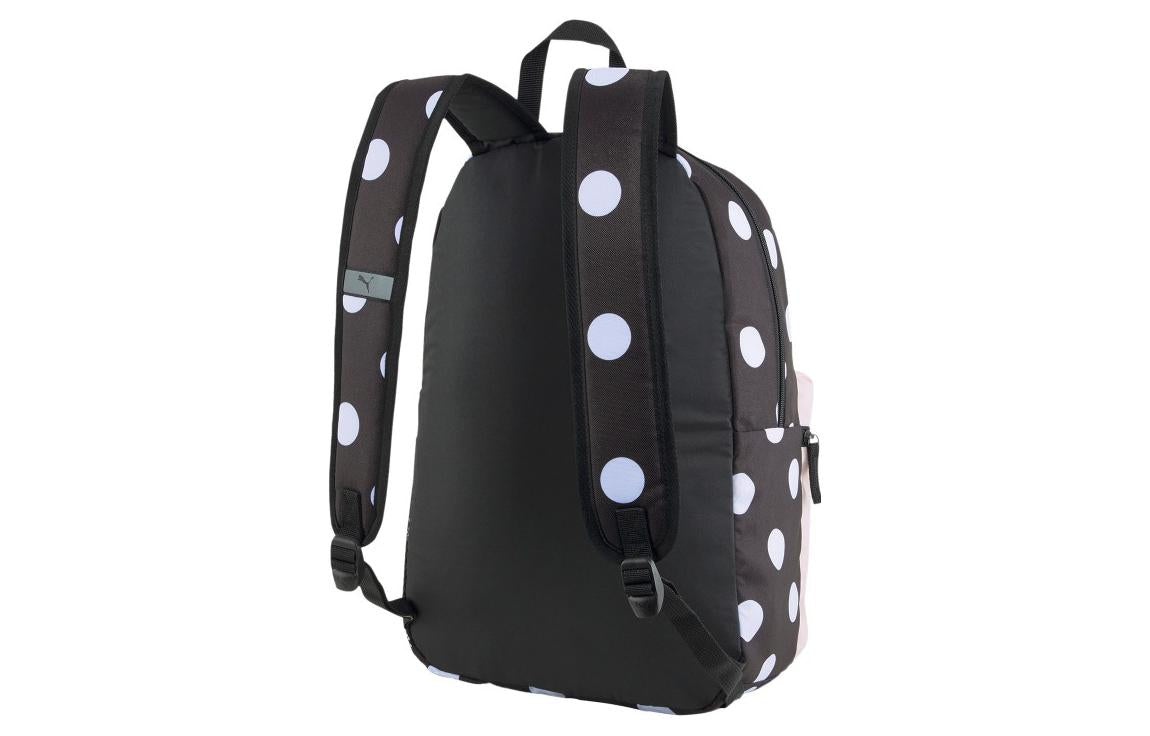 (WMNS) PUMA Phase AOP Backpack 'Pink Black' 07804609 - 2