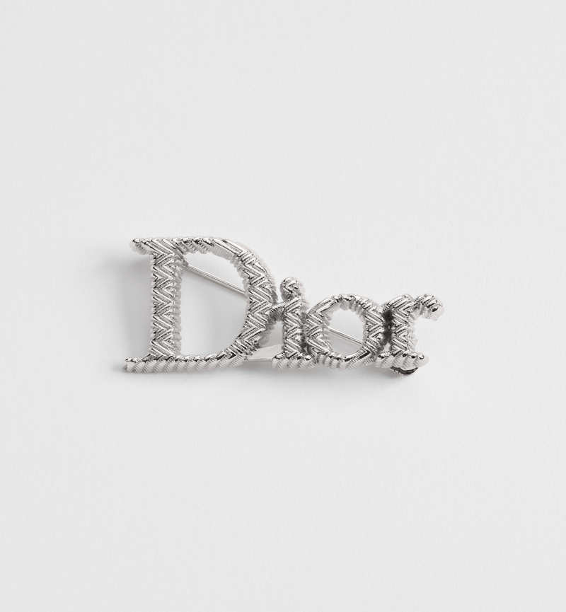 Dior Guilloché Brooch 1