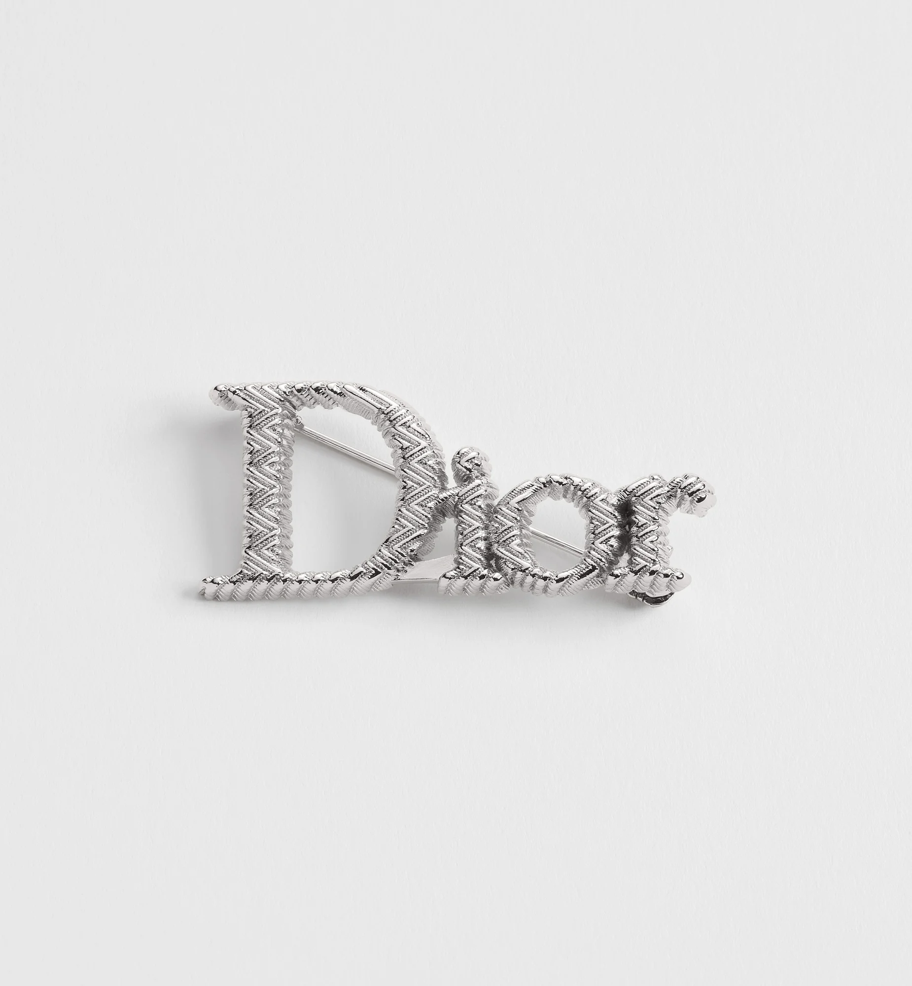 Dior Guilloché Brooch - 1