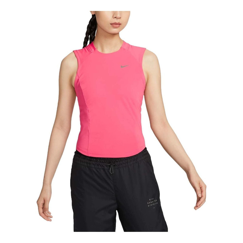 (WMNS) Nike 런닝 사업부 Dri-FIT 포켓 탱크 아시아 Sizing 'Aster Pink'FV6382-629 - 1