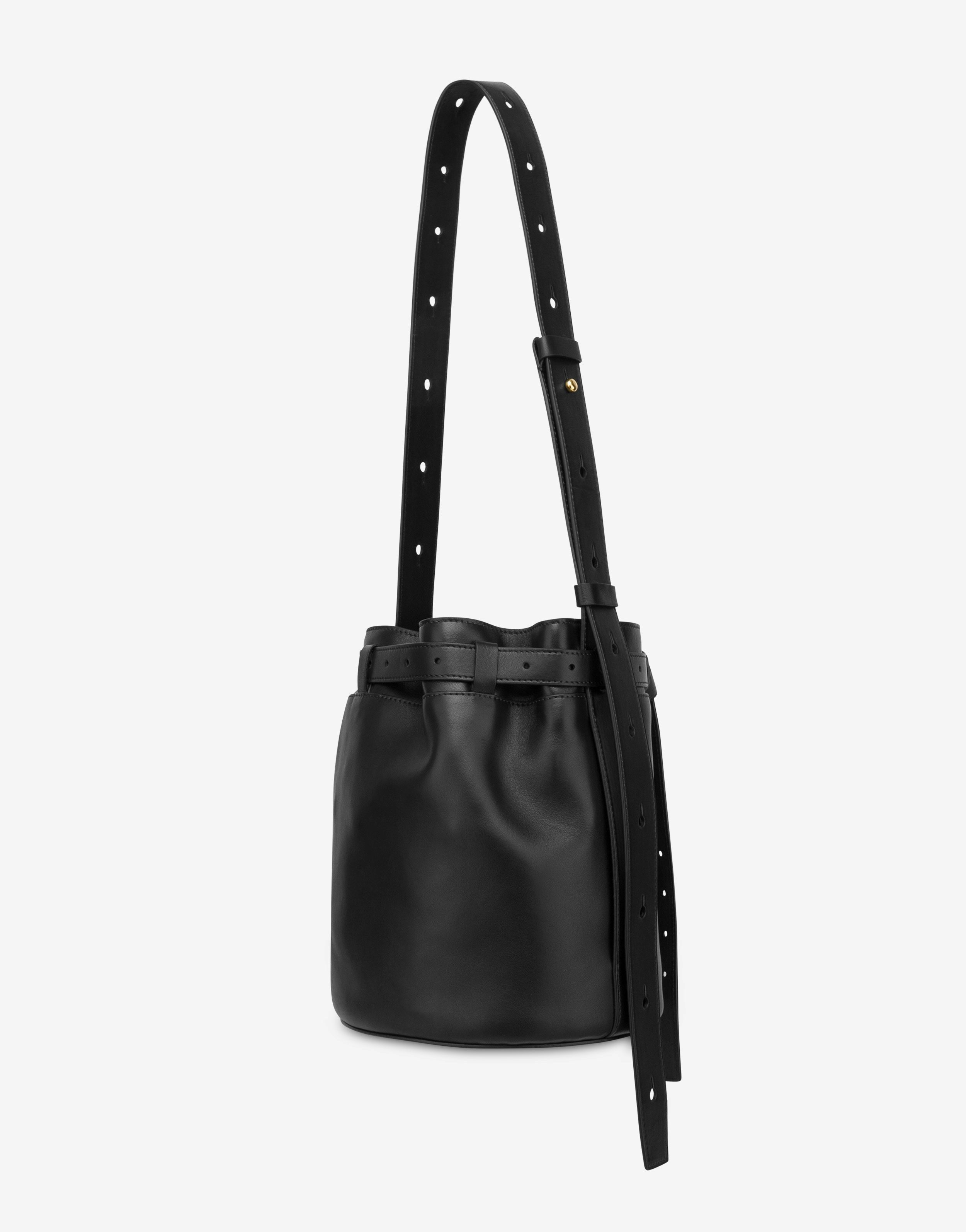 MOSCHINO TIE ME BUCKET BAG - 2