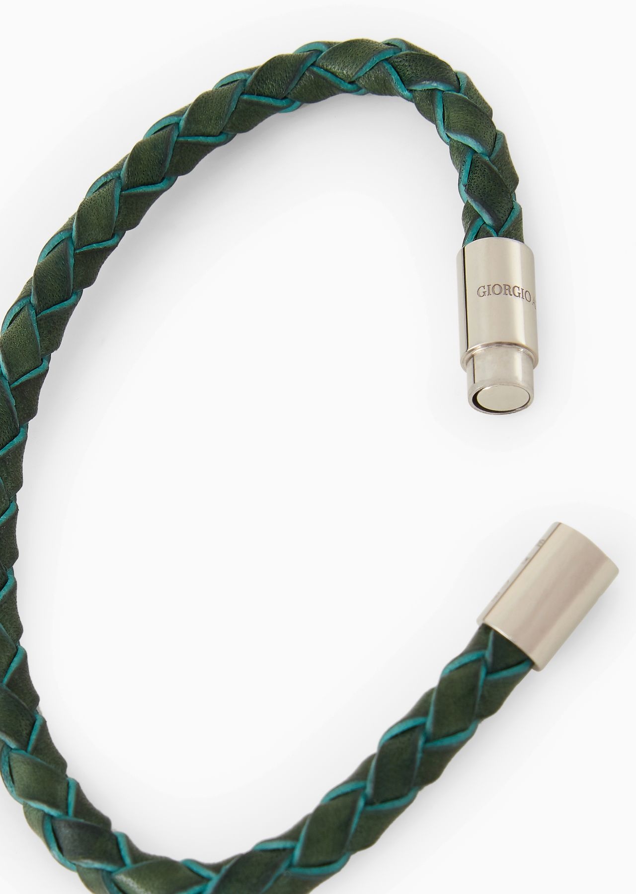 Plaited leather bracelet - 2