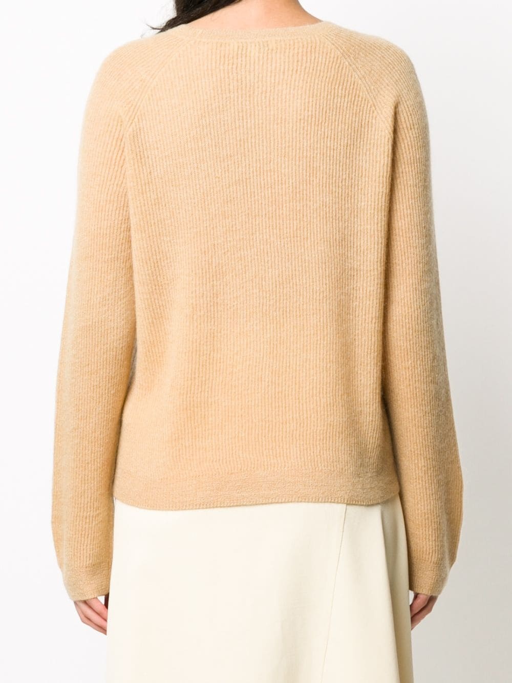 ribbed knit jumper - 4