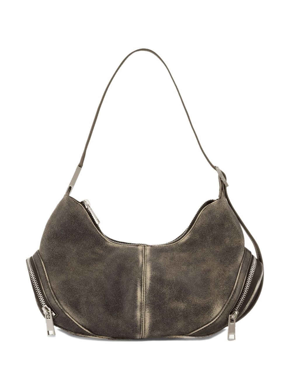 OSOI zip-detailed shoulder bag | REVERSIBLE