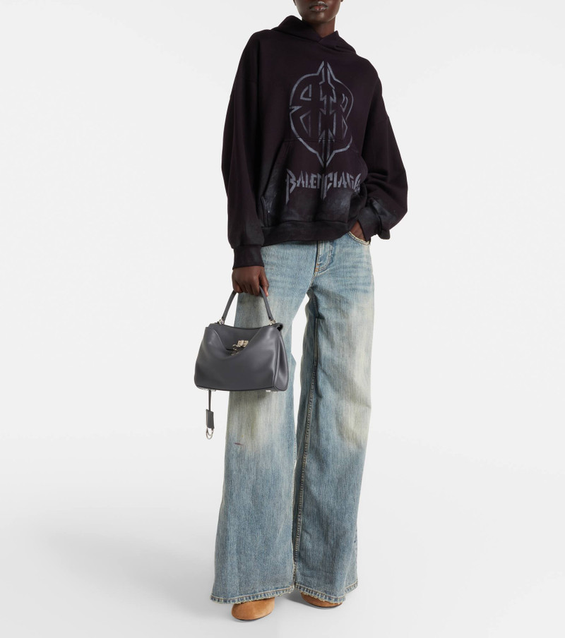 BALENCIAGA Rodeo Mini leather tote bag outlook