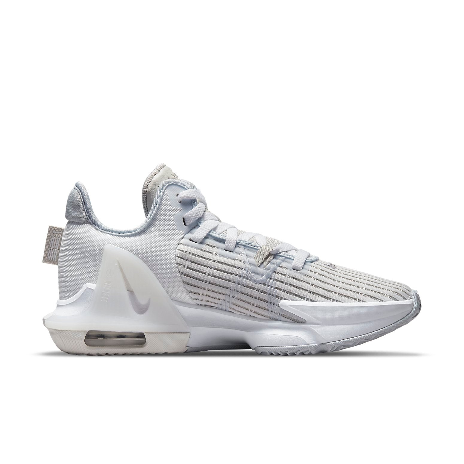 Nike LeBron Witness 6 'Summit White Metallic Pewter' CZ4052-102 - 2