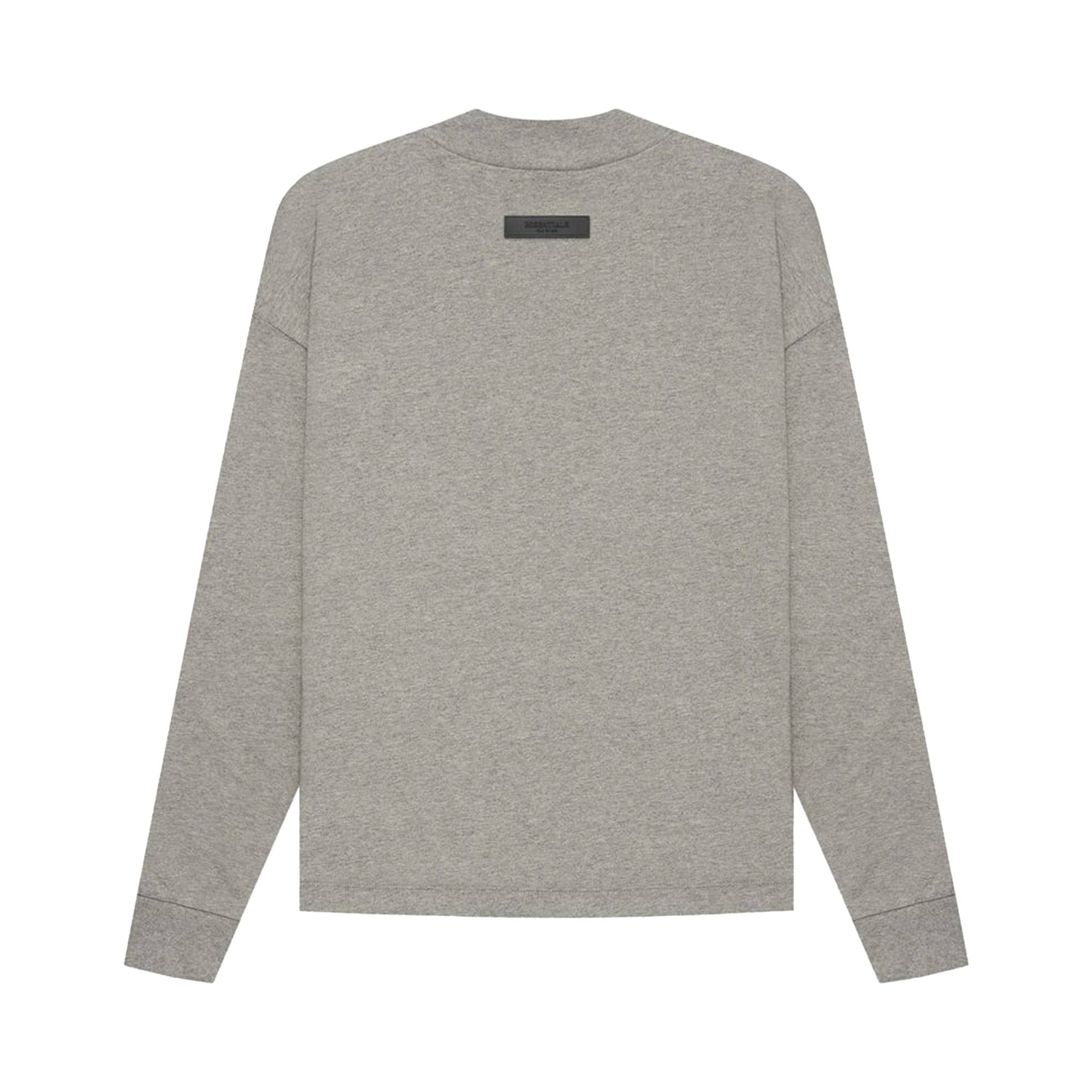 Fear of God Essentials Essentials Long-Sleeve Tee 'Dark Oatmeal' - 2