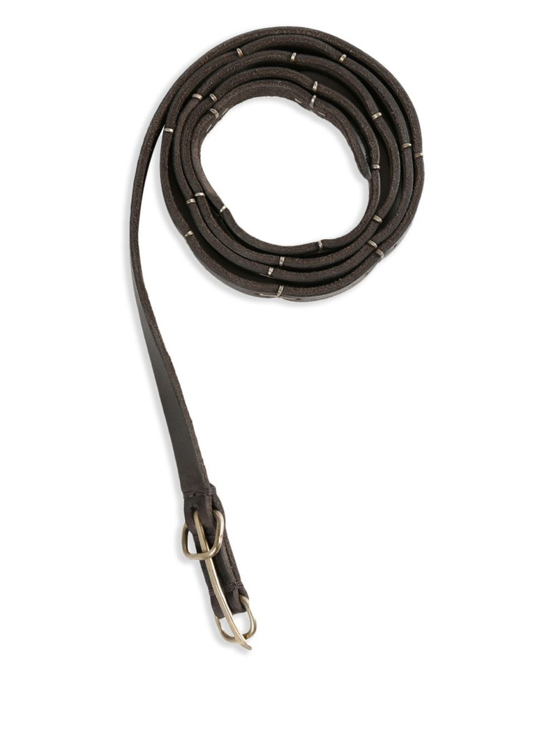 M.A+ leather belt outlook