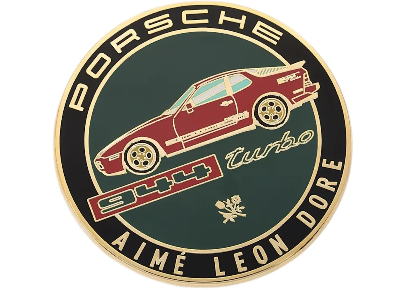 Aime Leon Dore x Porsche Grille 2 Badge Multicolor - 1