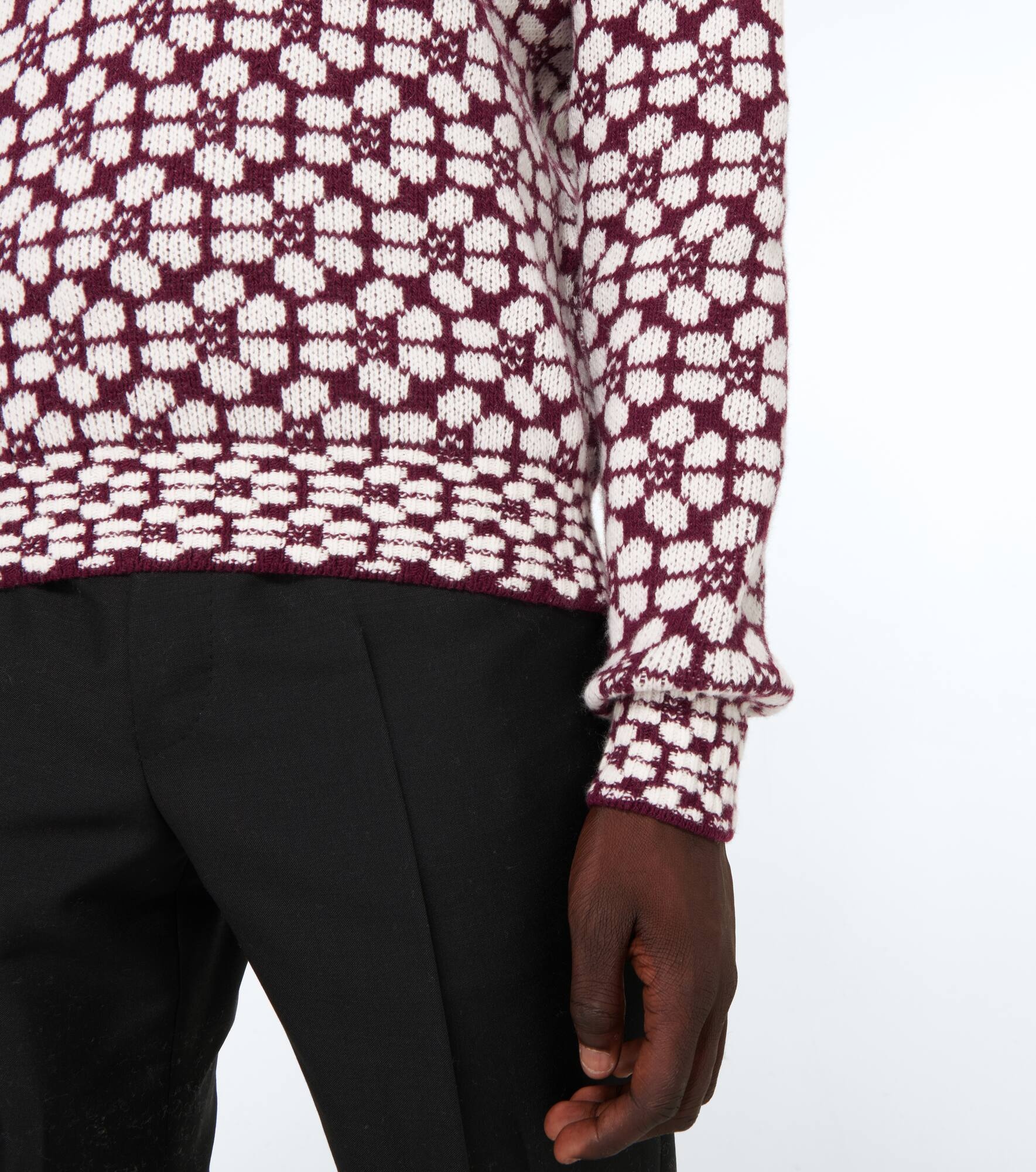 Wool and cashmere-blend sweater - 5