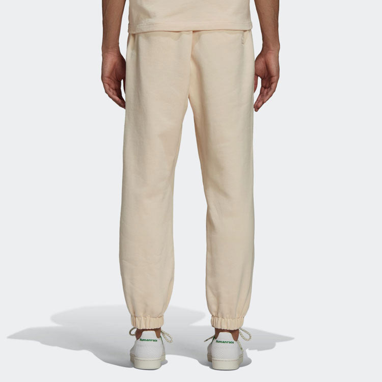 Men's adidas originals x Pharrell Williams Crossover Solid Color Knit Bundle Feet Sports Pants/Trous - 4