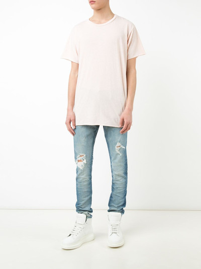 John Elliott distressed denim jeans outlook