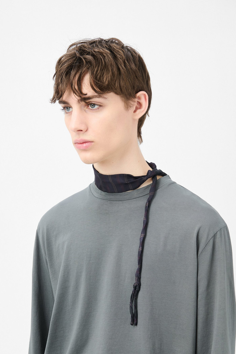 Twisted Tie Dim Blue Stripe 3