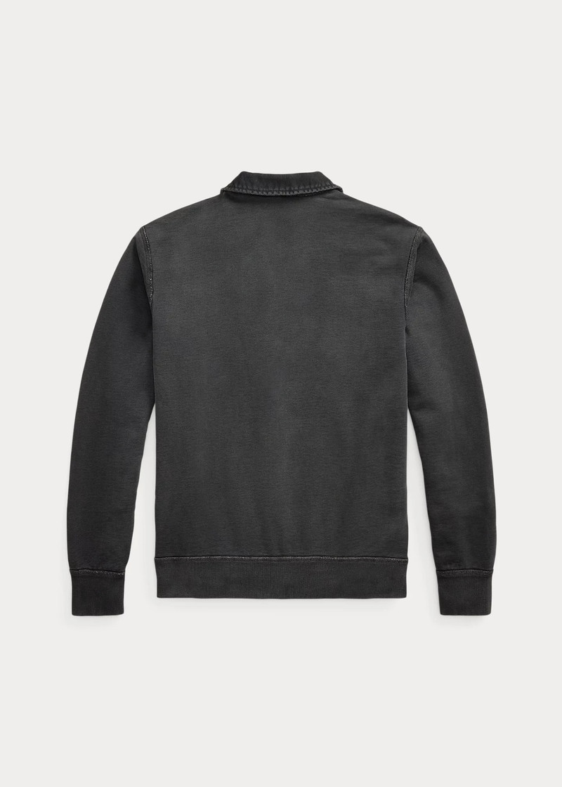RRL by Ralph Lauren French Terry Quarter-Zip Pullover outlook