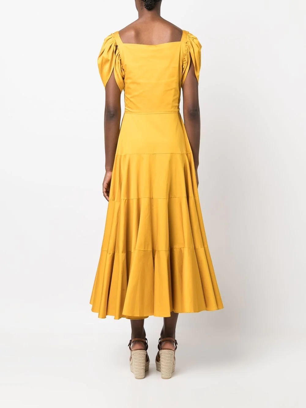 cut-out midi dress - 4