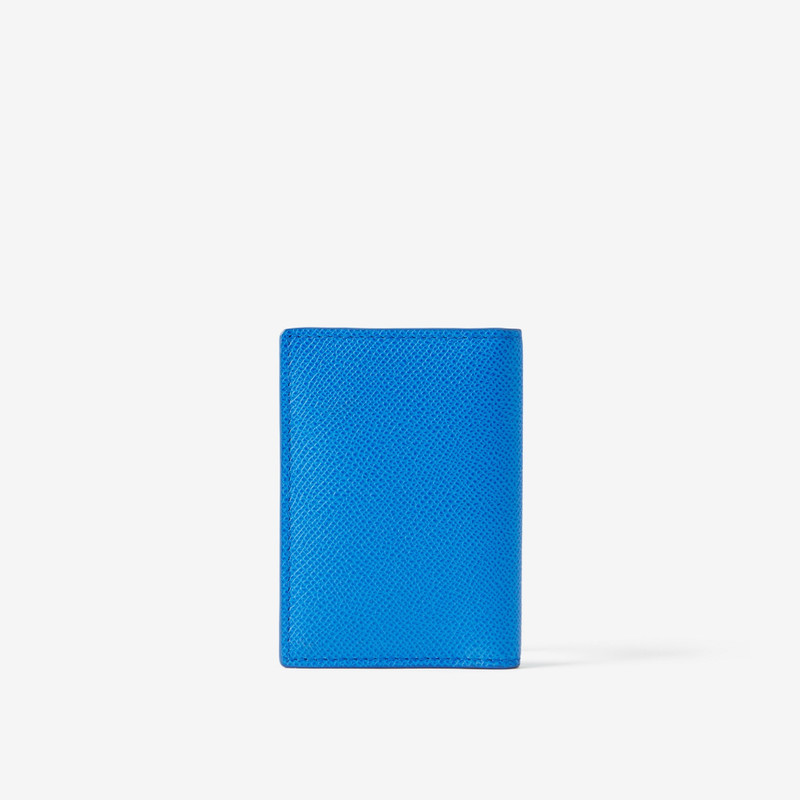 Grainy Leather TB Folding Card Case 3