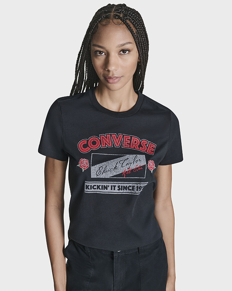 Retro Roses T-Shirt 1