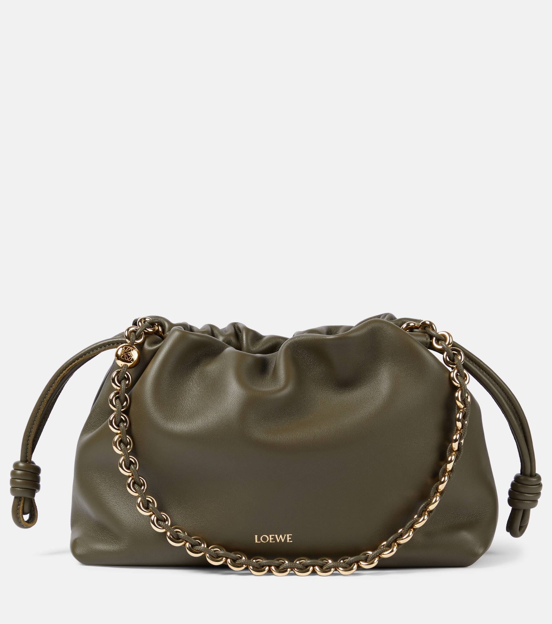 Flamenco leather shoulder bag - 1