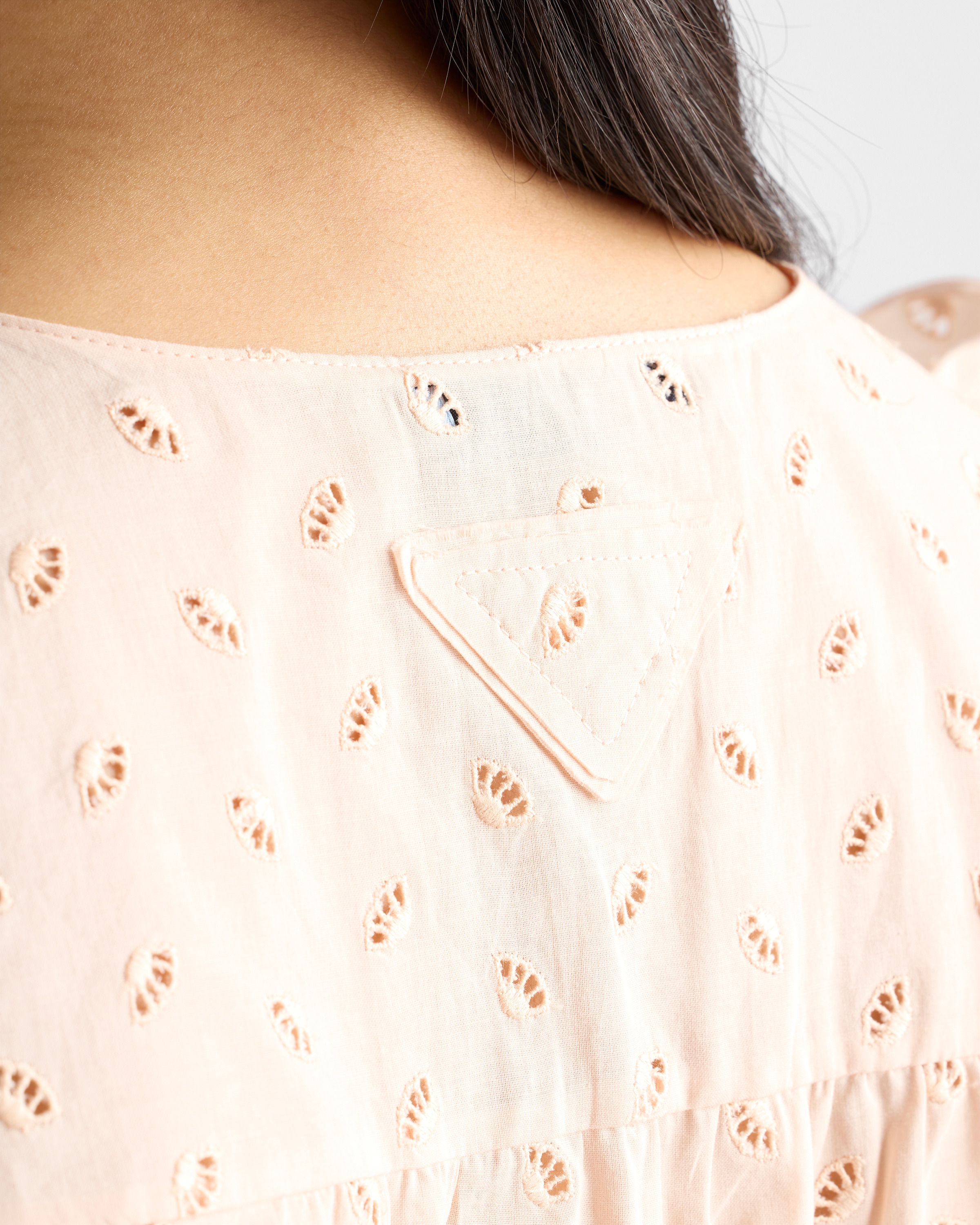 Eyelet lace top - 6