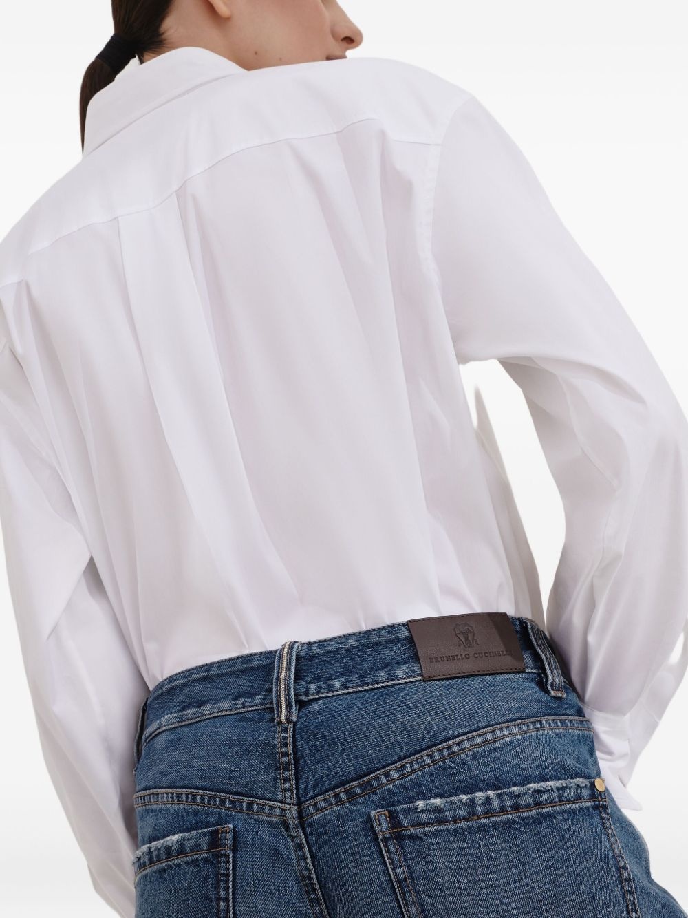 cropped jeans - 5