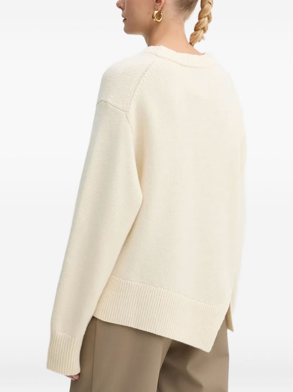 abstract-pattern sweater - 3