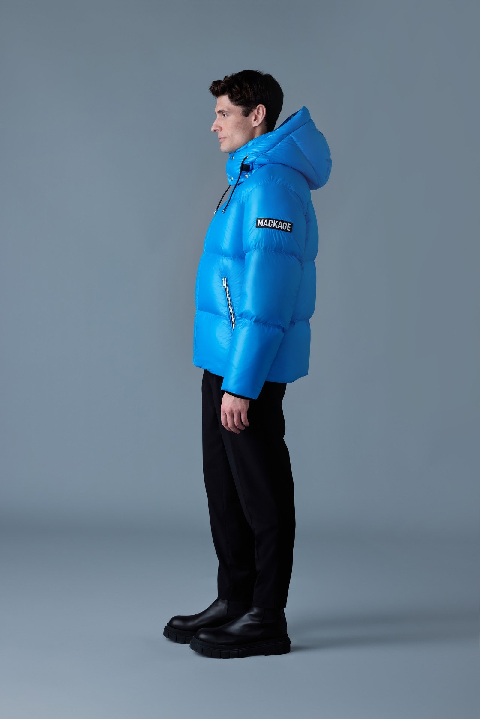 KENT-Z lustrous down jacket with hood - 3