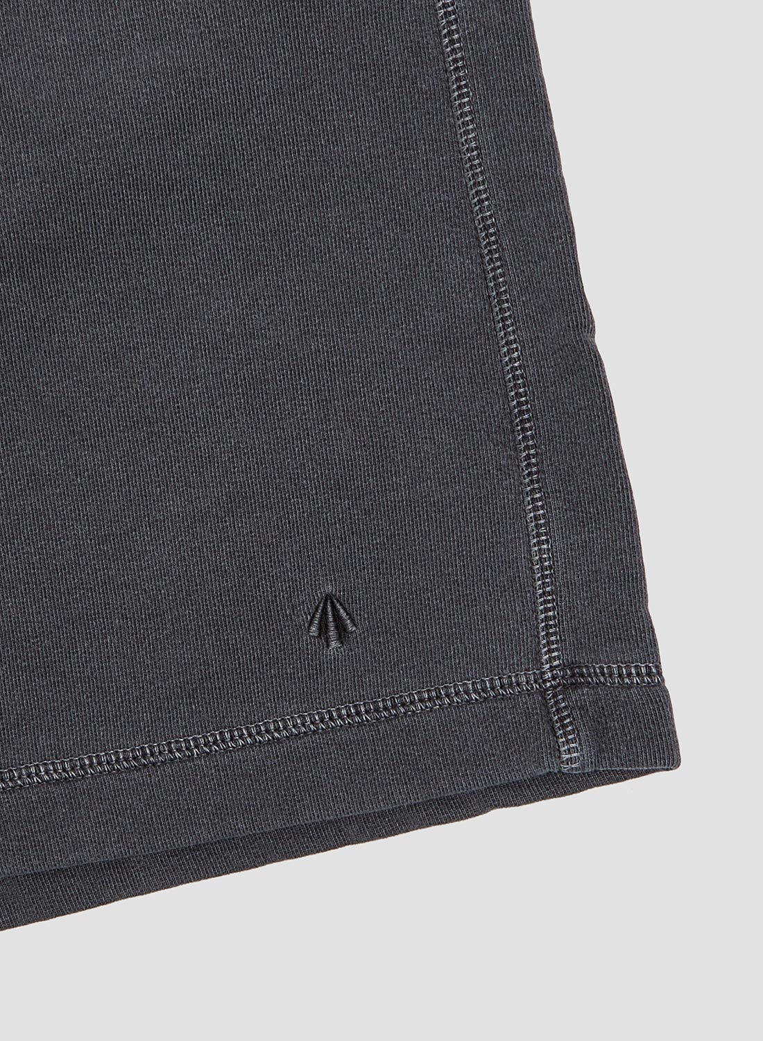 Embroidered Arrow Short in Black - 4
