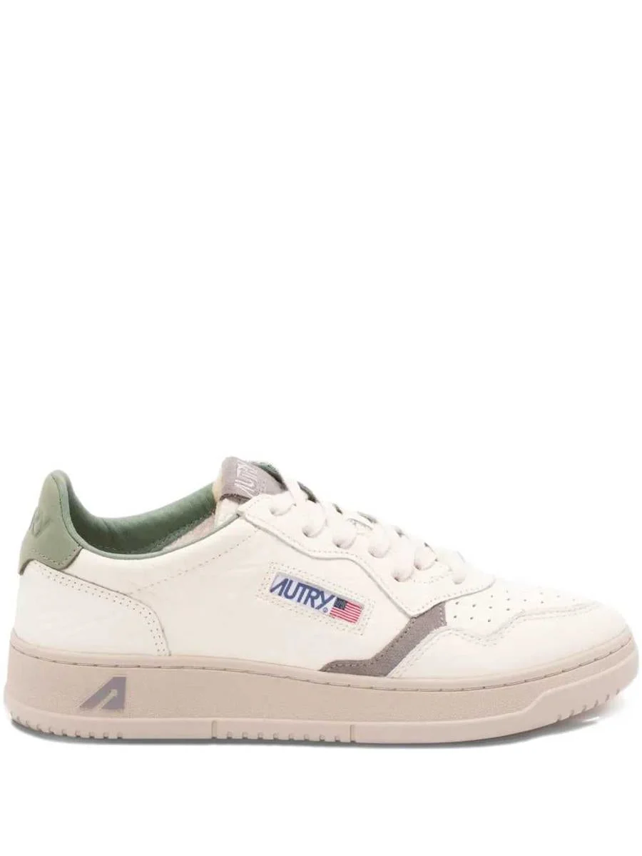 Autry Medalist Leather Sneakers - 1