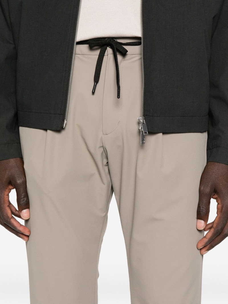 pleated drawstring trousers 5