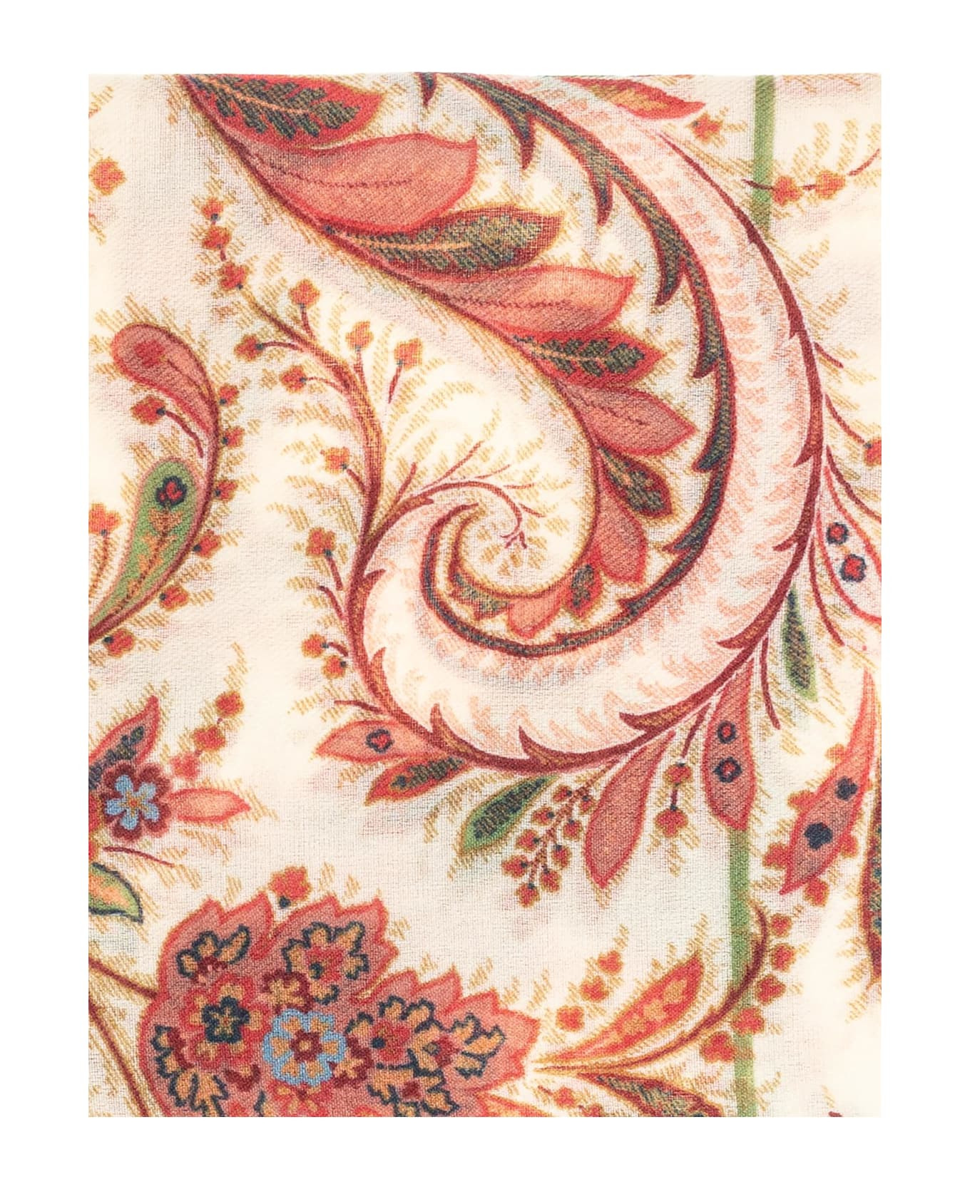 Etro Scarf With Floral Motif - 4
