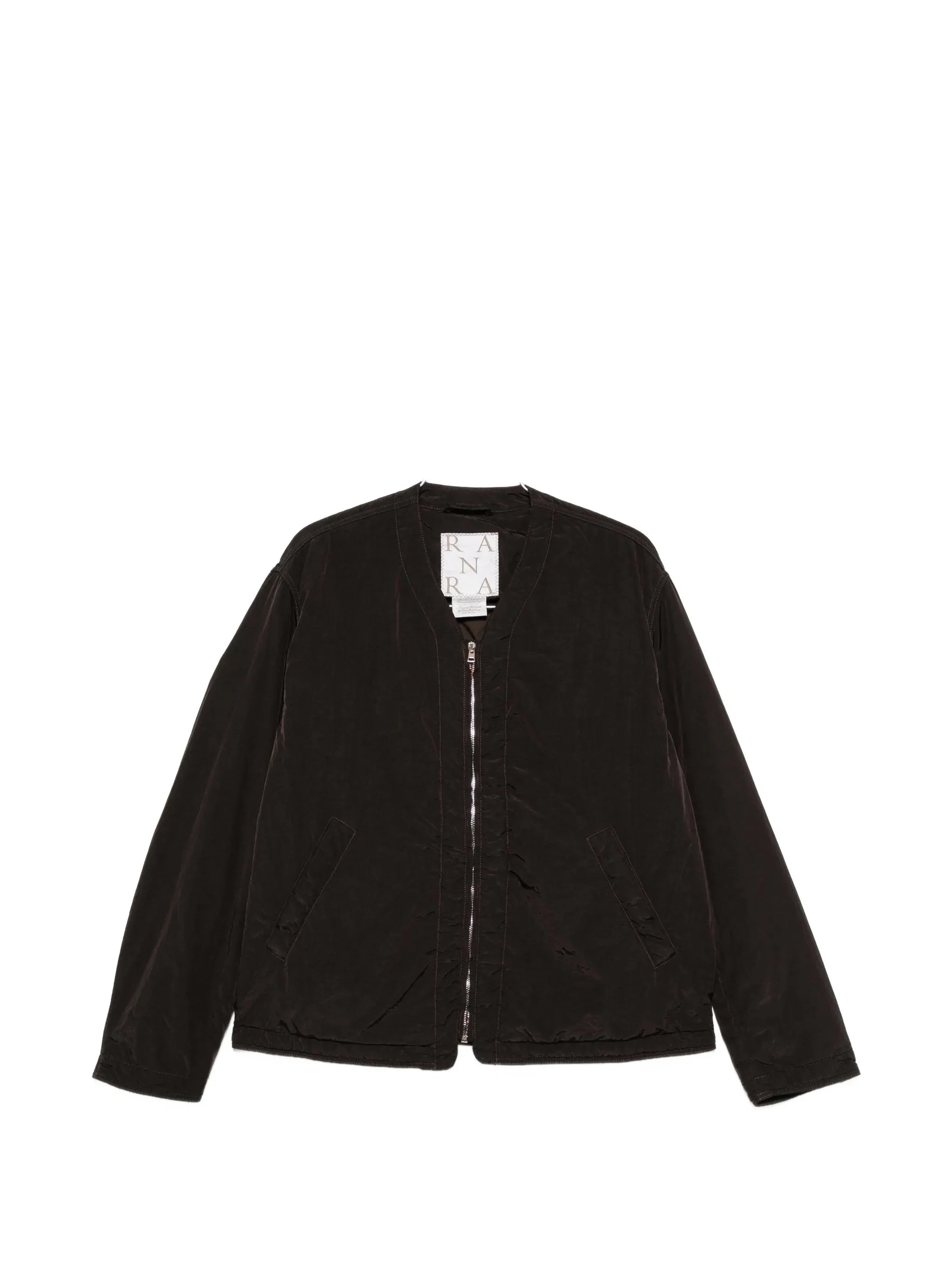 Ranra Logo-embroidered Zip-up Jacket - 1