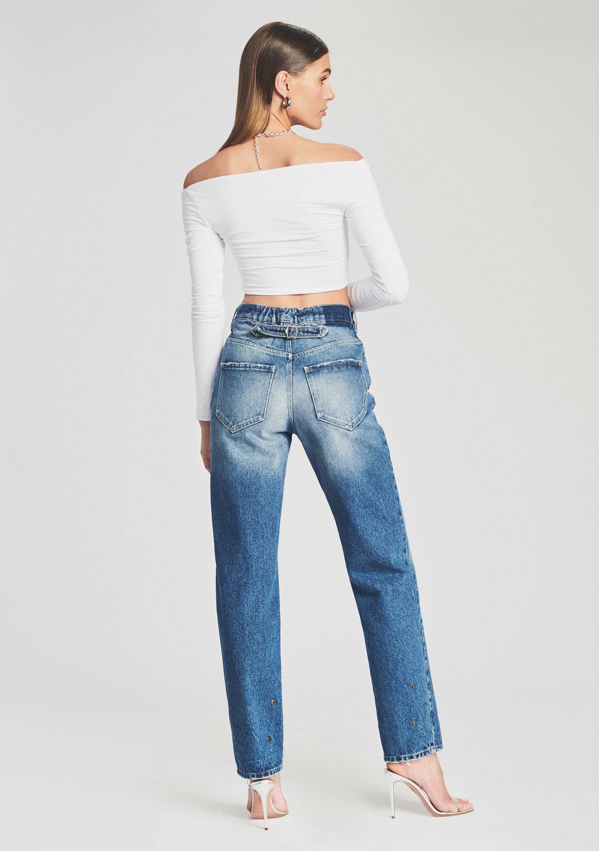 MAGGIE MID RISE JEAN - 4