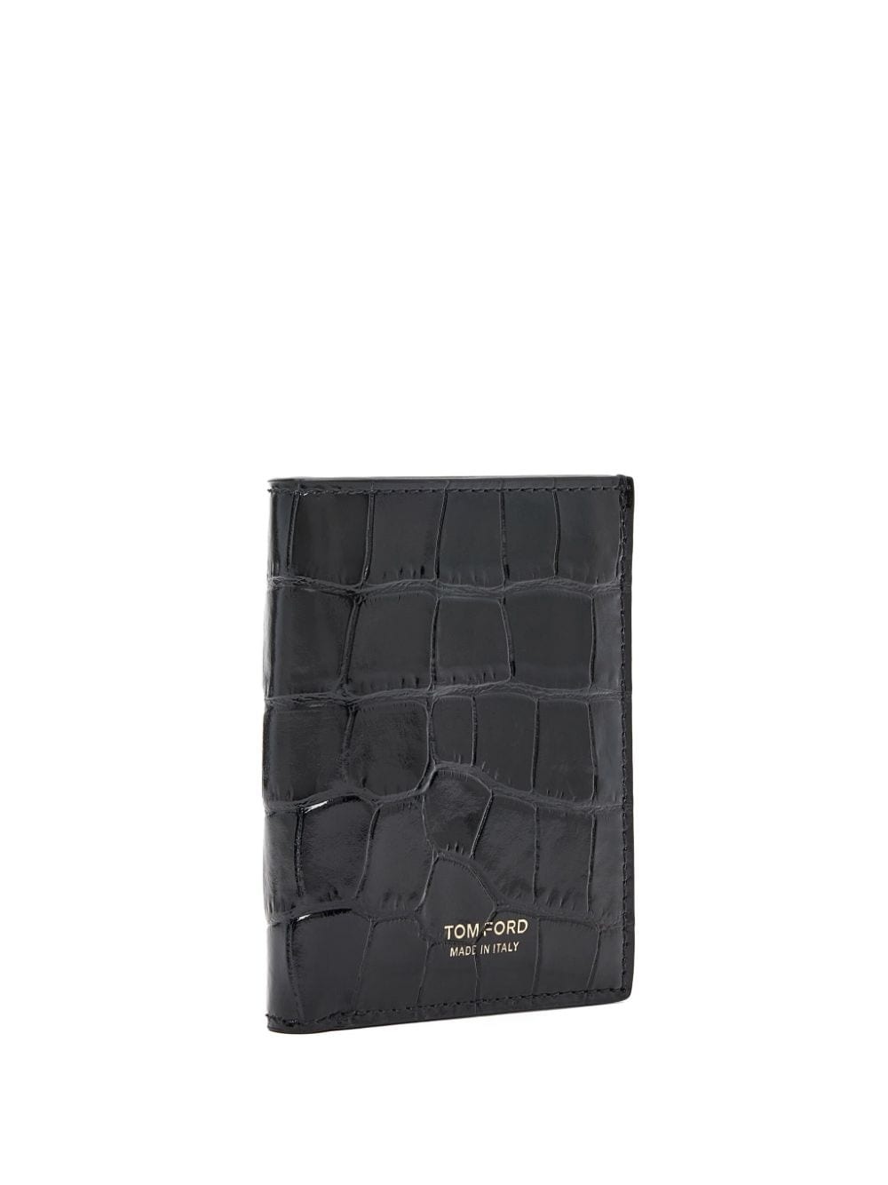 bi-fold leather cardholder - 3