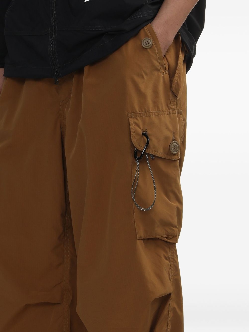 belted cargo pants - 5