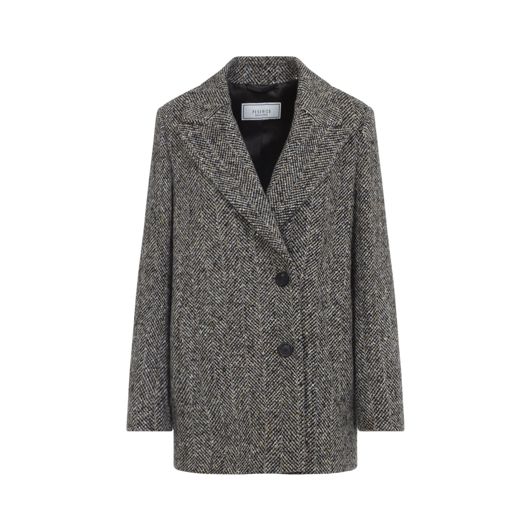 PESERICO - Peserico Brown Short Coat Women - 1