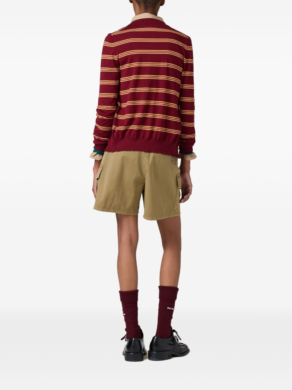 striped cardigan - 3