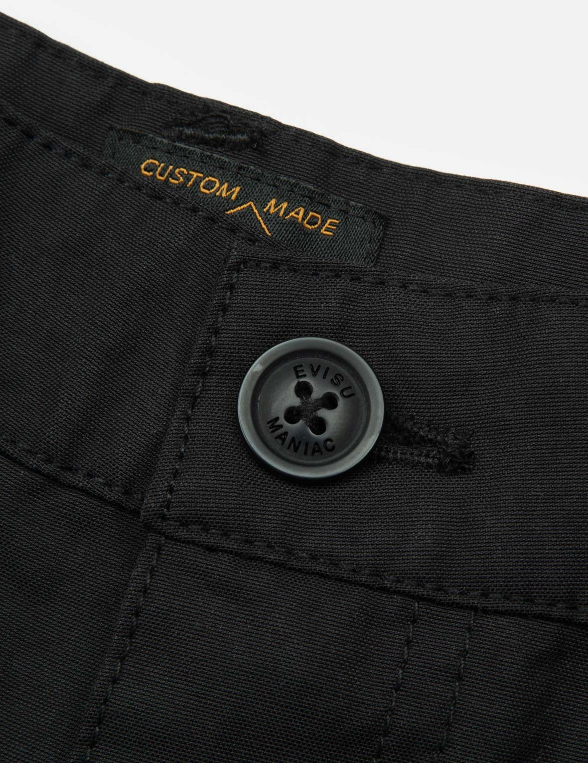 Kamon and Wheel of Wisdom Embroidery Fashion Fit Woven Jogger - 4