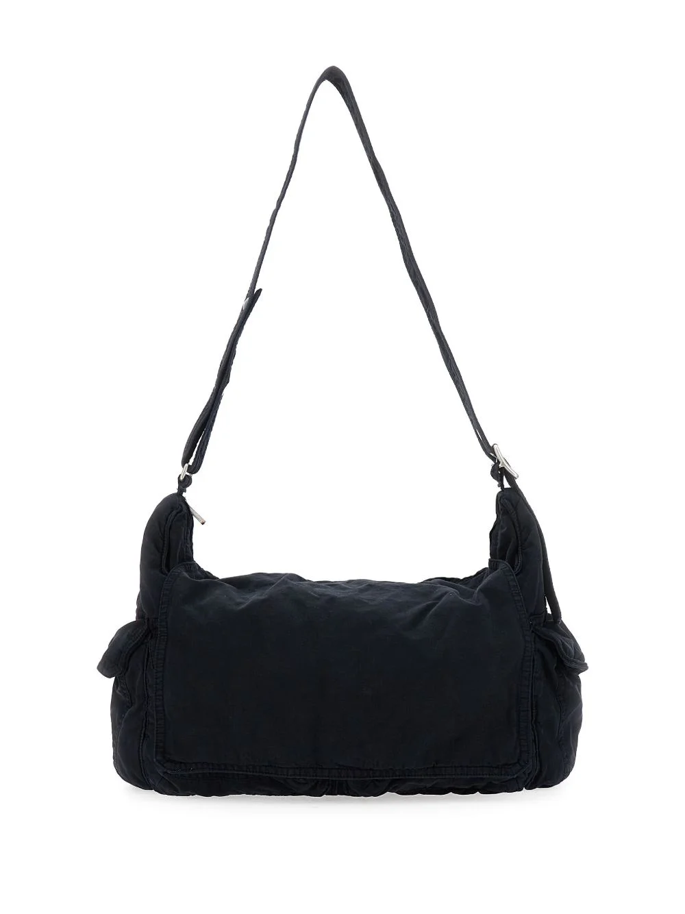 twill cargo shoulder bag - 1