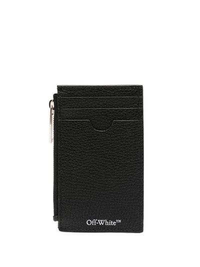 Off-White Diag-embossed leather cardholder outlook