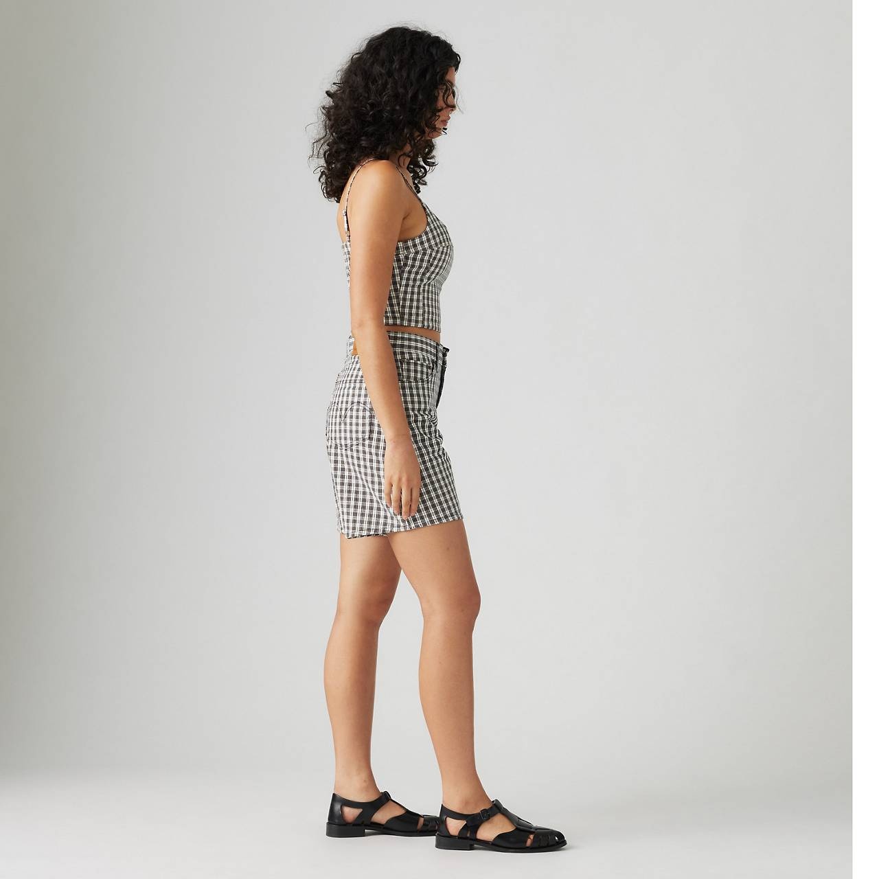 HIGH RISE BAGGY WOMEN'S SHORTS - 6