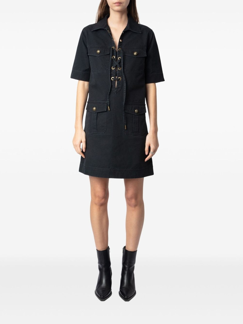 Zadig & Voltaire Record mini dress outlook