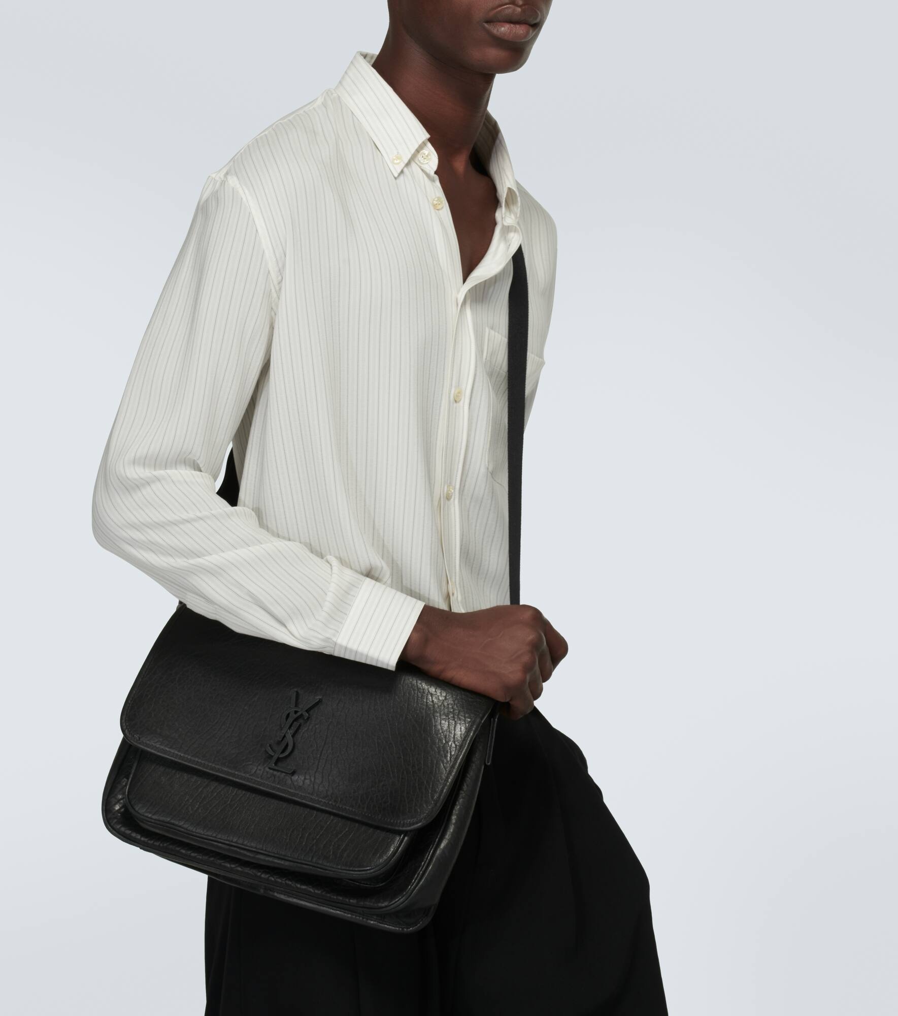 Niki leather messenger bag - 3