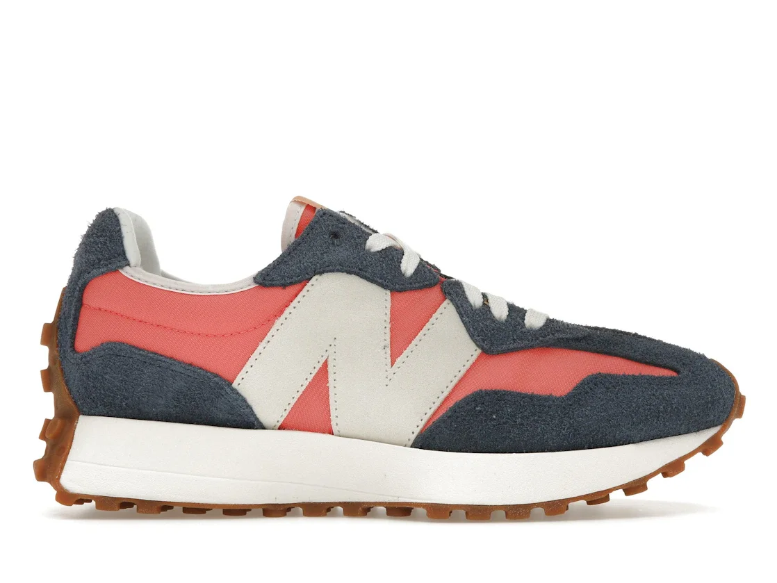 New Balance 327 Vintage Indigo Gulf Red (Women's) - 1