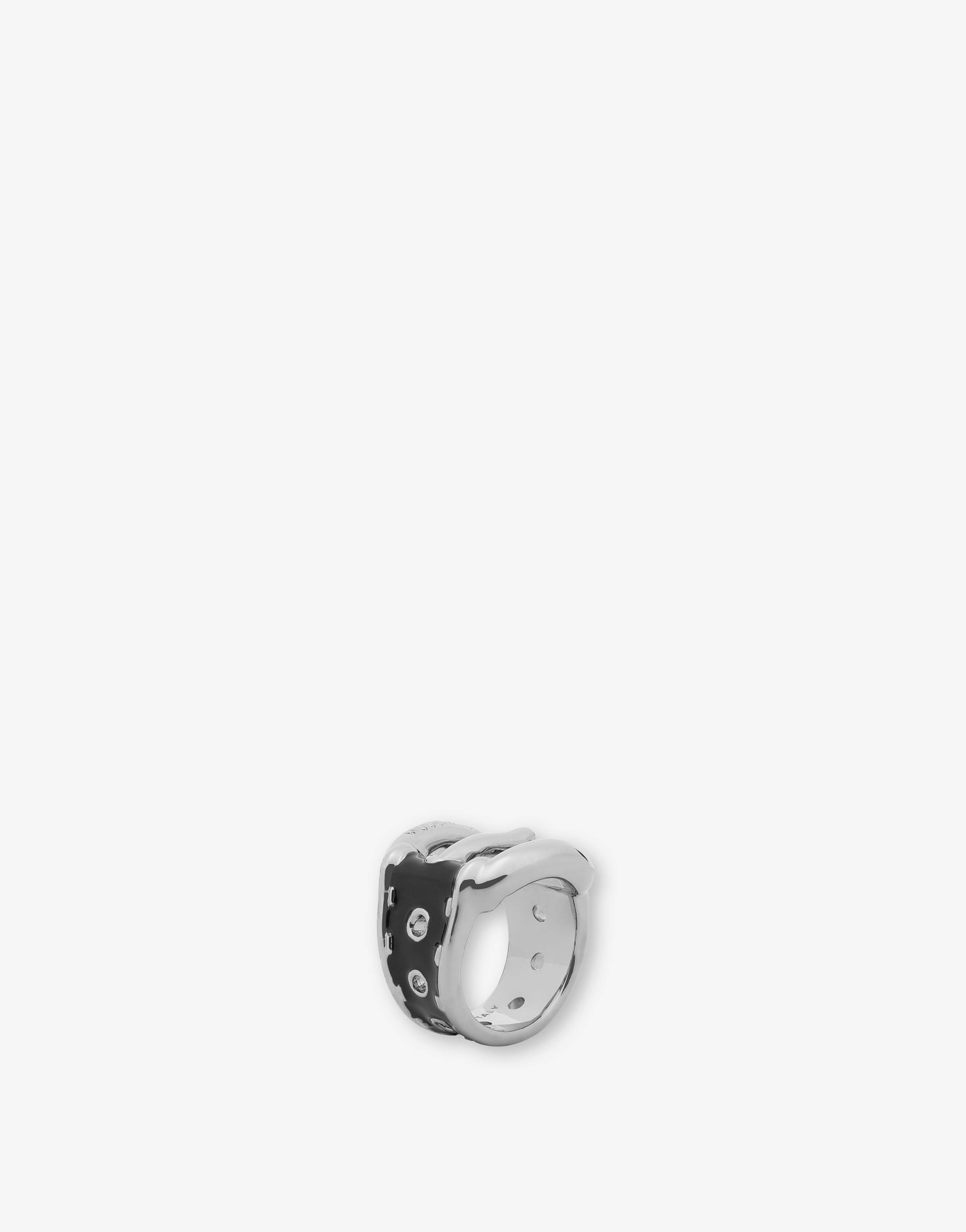 MOSCHINO BUCKLE RING - 3
