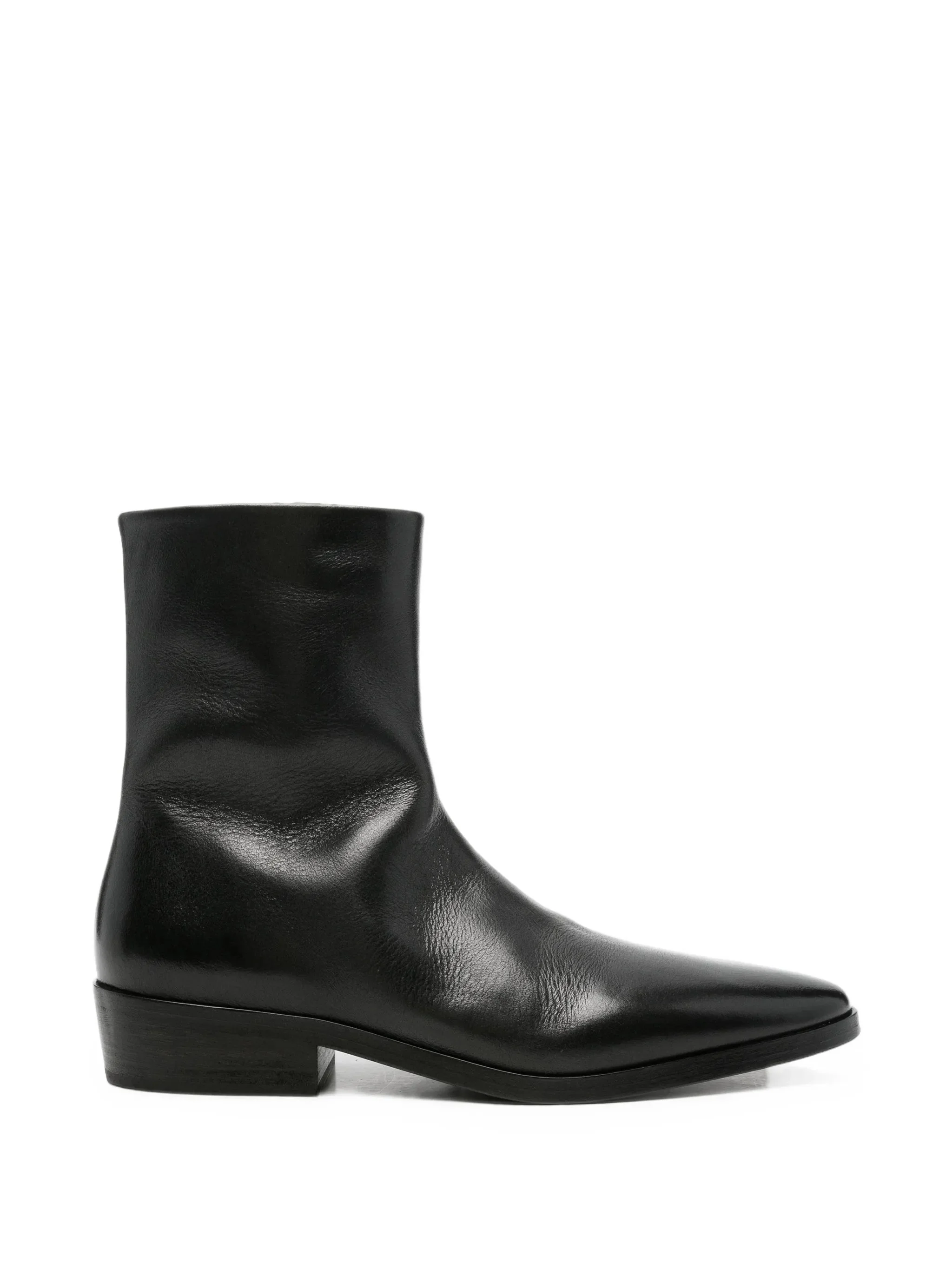 Marsèll Side-zip Leather Ankle Boots - 1