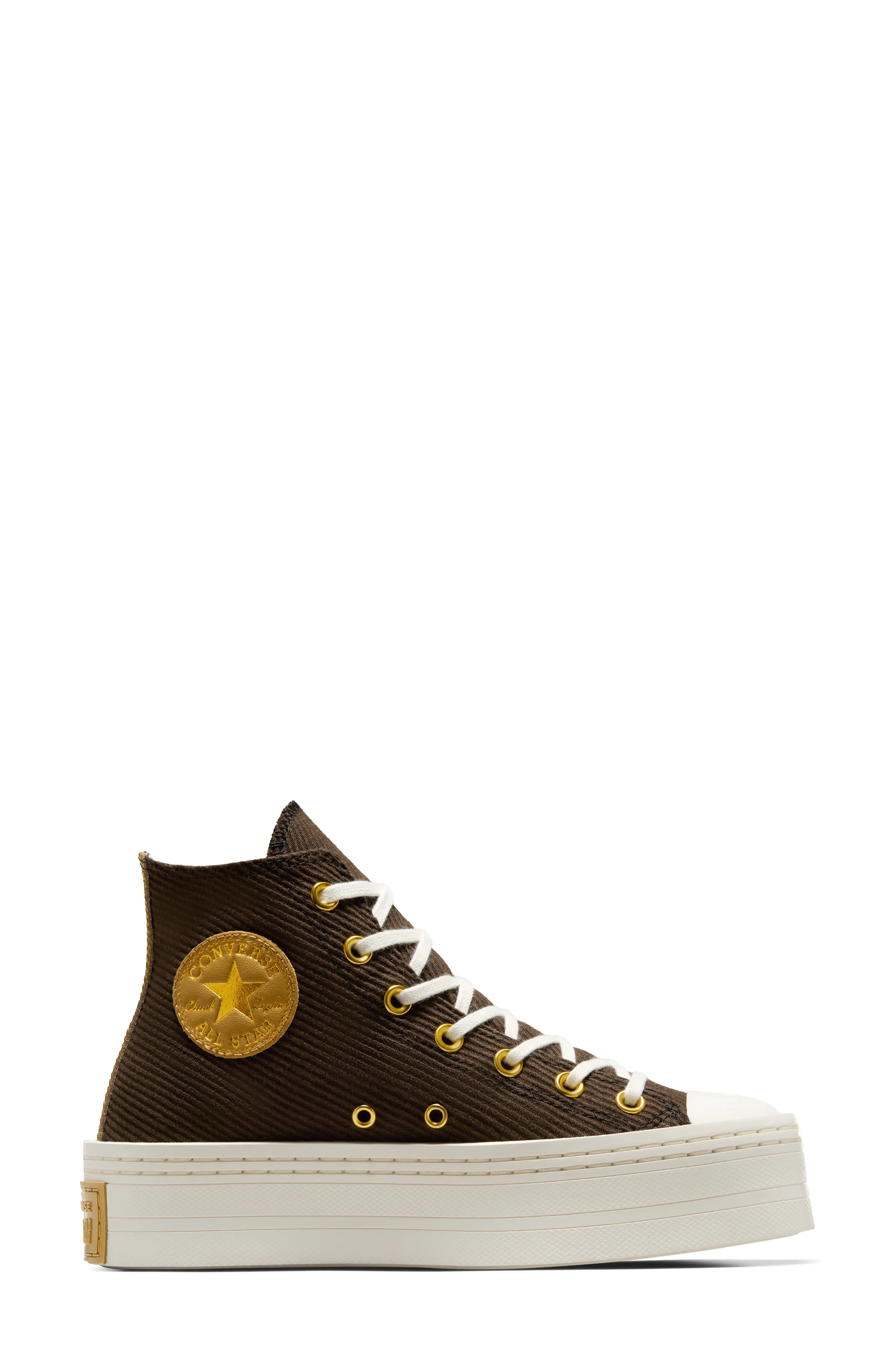 Chuck Taylor All Star Modern Lift High Top Sneaker in Fresh Brew/Trek - 2