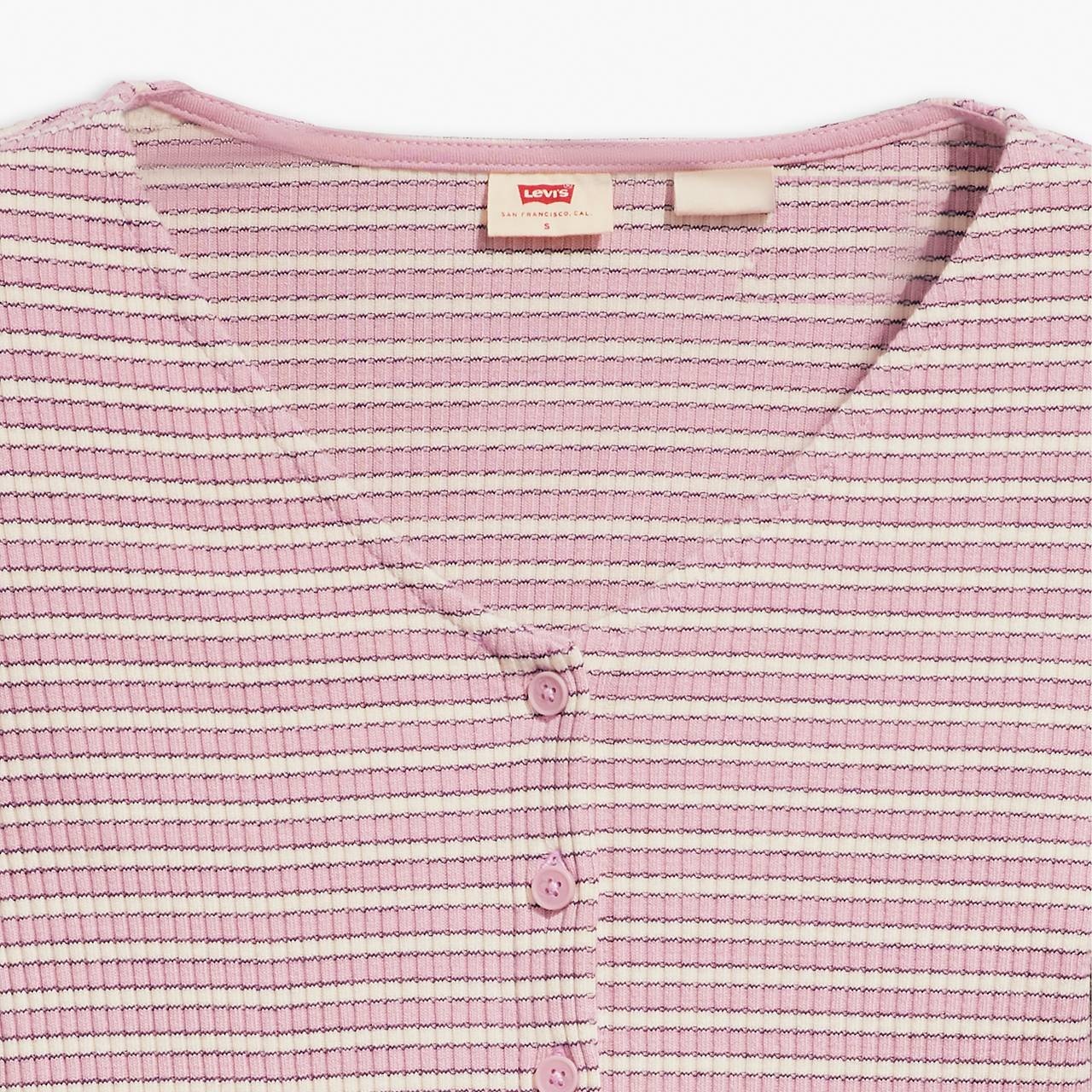 STRIPED MONICA LONG SLEEVE T-SHIRT - 6