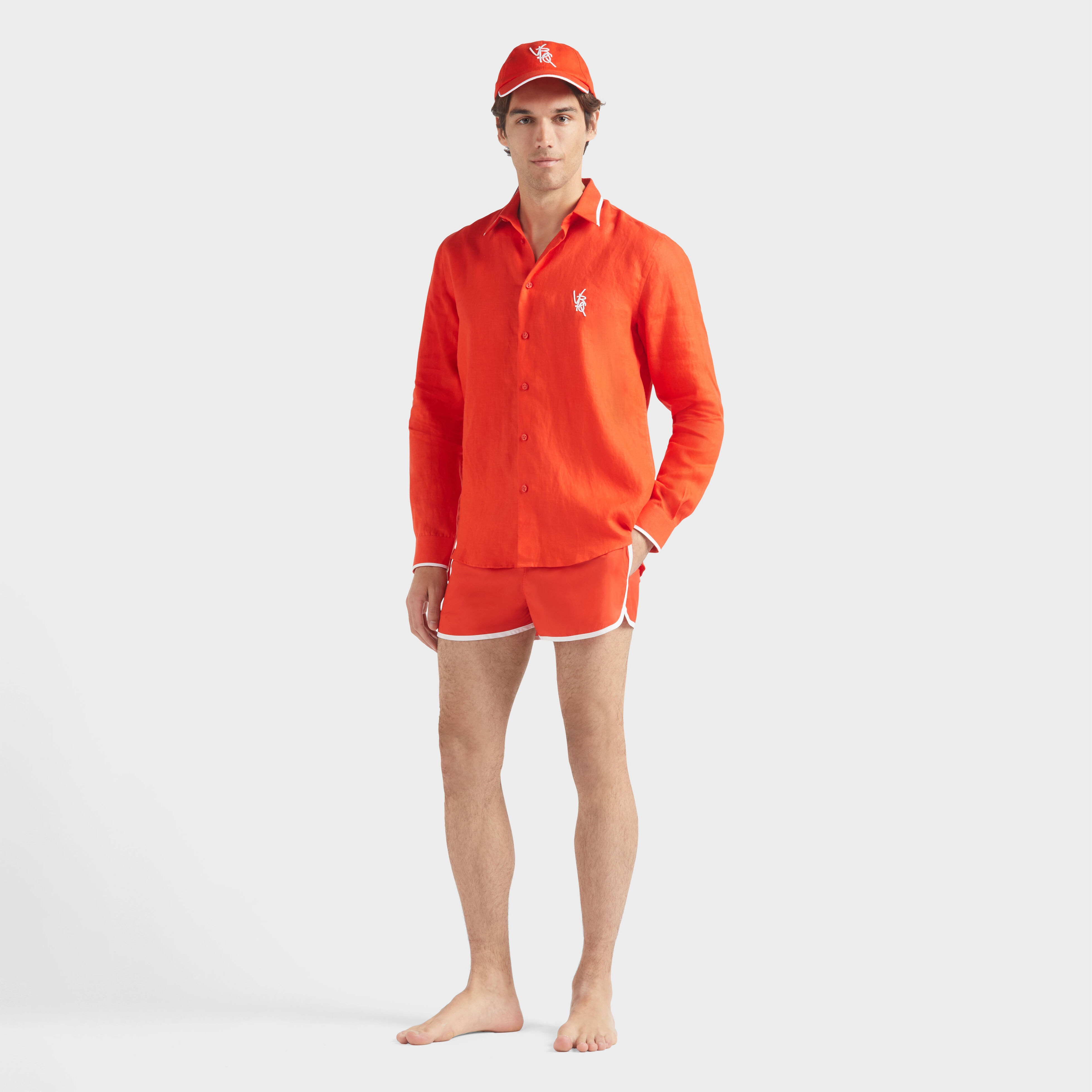 Men Linen Shirt VBQ Line - 5