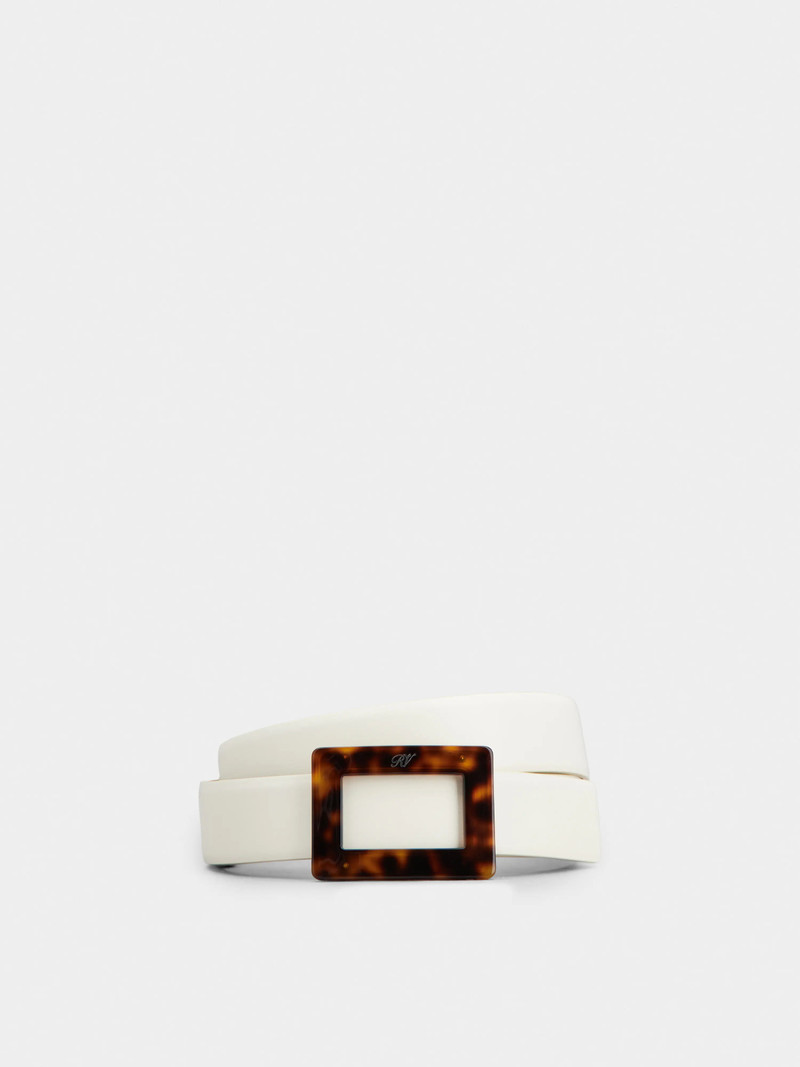 Belle Vivier Belt in leather 1