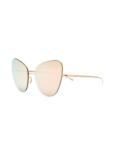 MYKITA MYKITA X MAISON MARGIELA mirrored sunglasses outlook